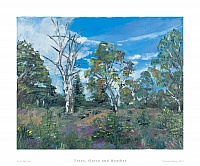 Trees, Gorse and Heather