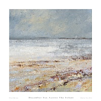 December Sea across The Solent