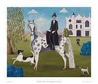 Lady on a Dapple Grey