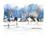 Japanese Cranes V