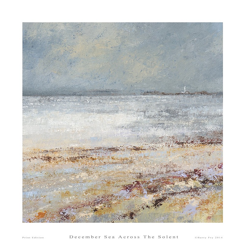 December Sea across The Solent