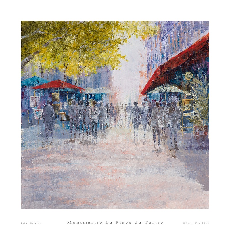 Montmartre La Place du Tertre