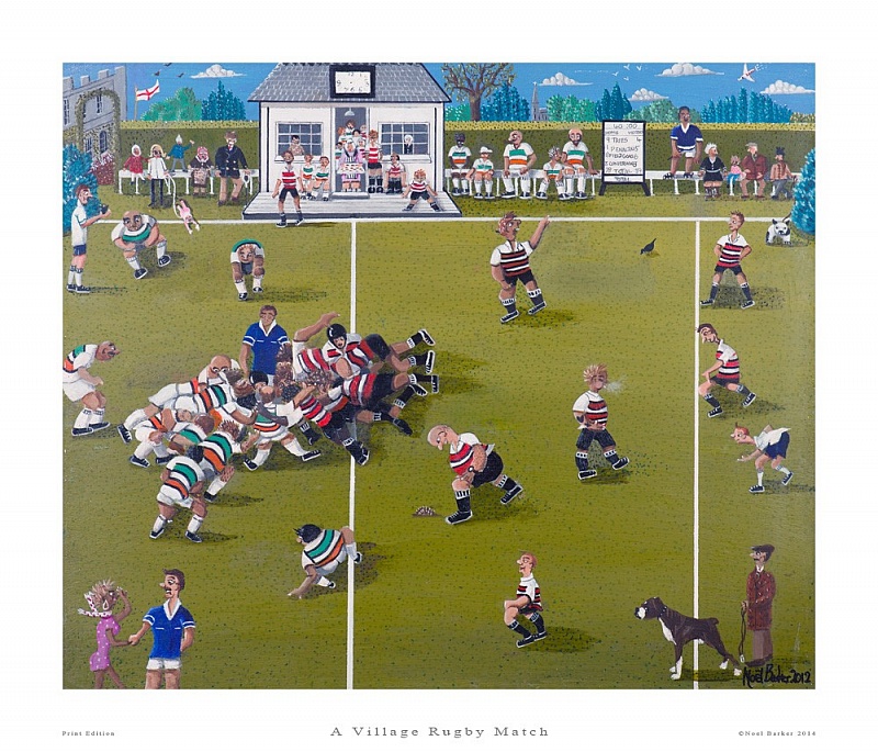 A Village Rugby Match
